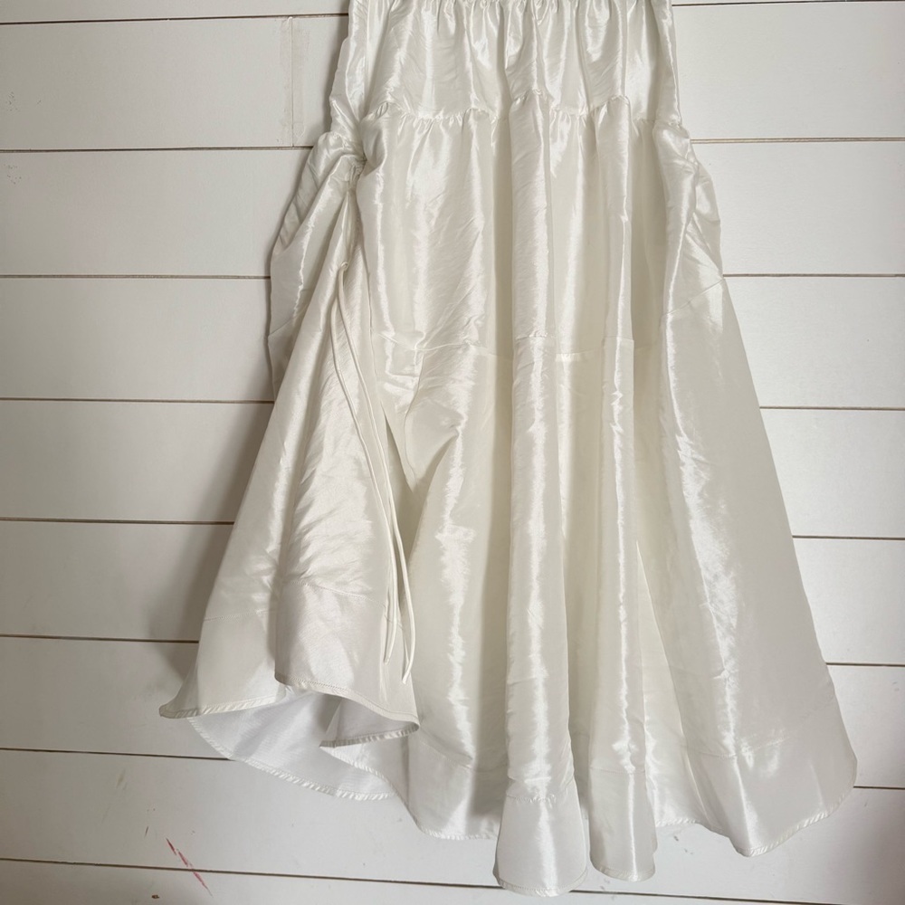 NWOT free people Emery Drop-Waist Midi Skirt - Picture 12 of 12